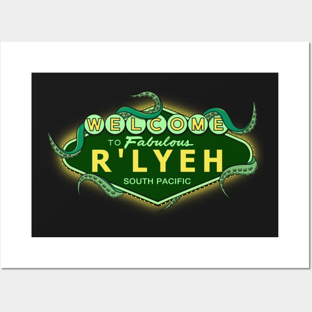 Viva R'Lyeh Wall Art by karlangas